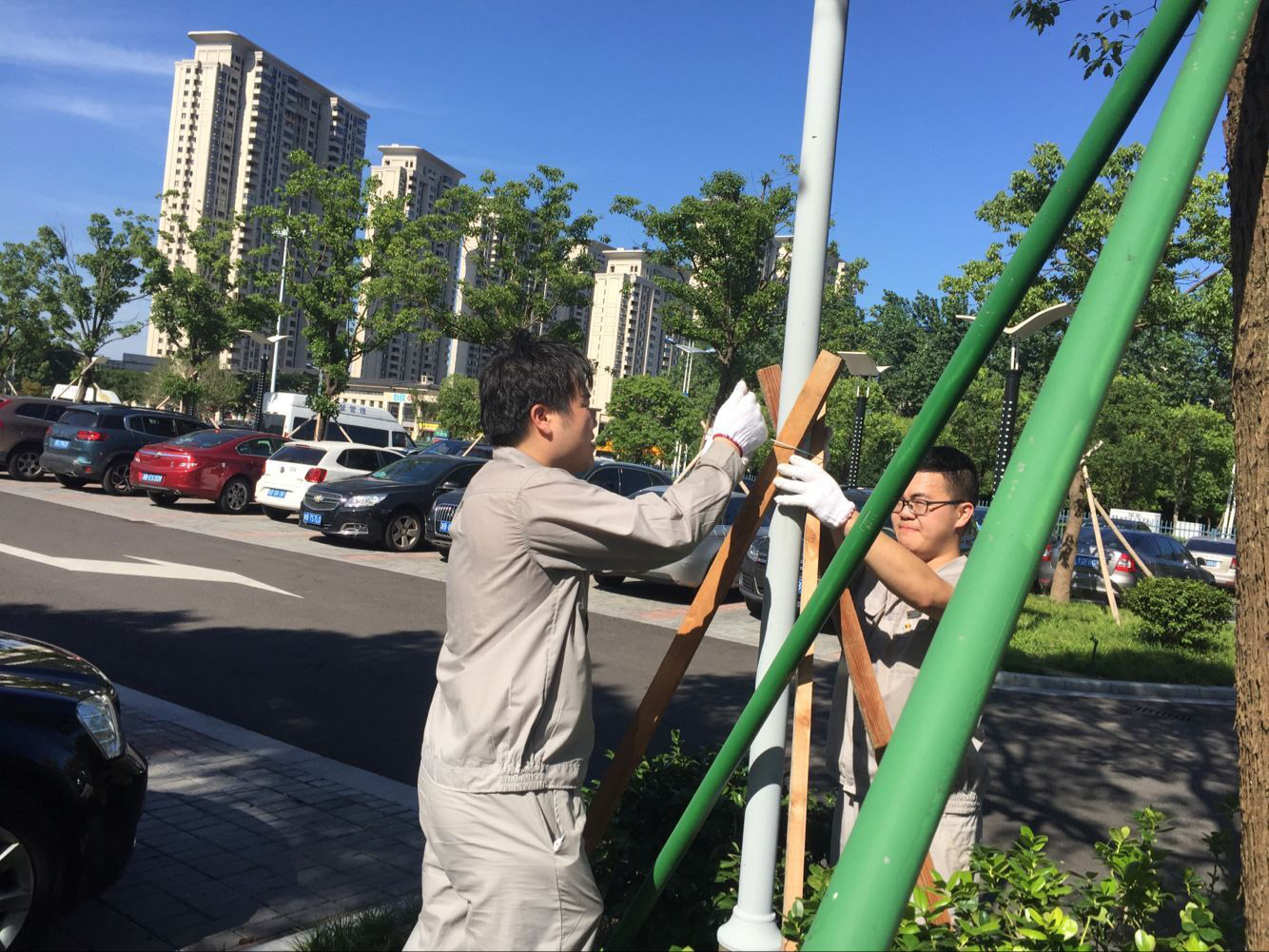 臺(tái)風(fēng)“安比”逼近，提前防御，隨時(shí)待命